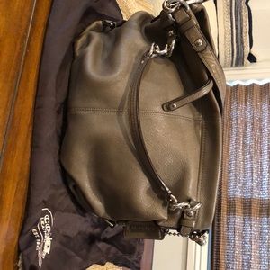 Coach leather shoulder bag